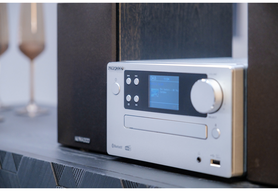 Kenwood, M-725DABS Music System