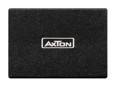 AXTON, ATB120A žemų dažnių kolonėlė, plonas - Juodas, grublėtas paviršius su baltu logotipu