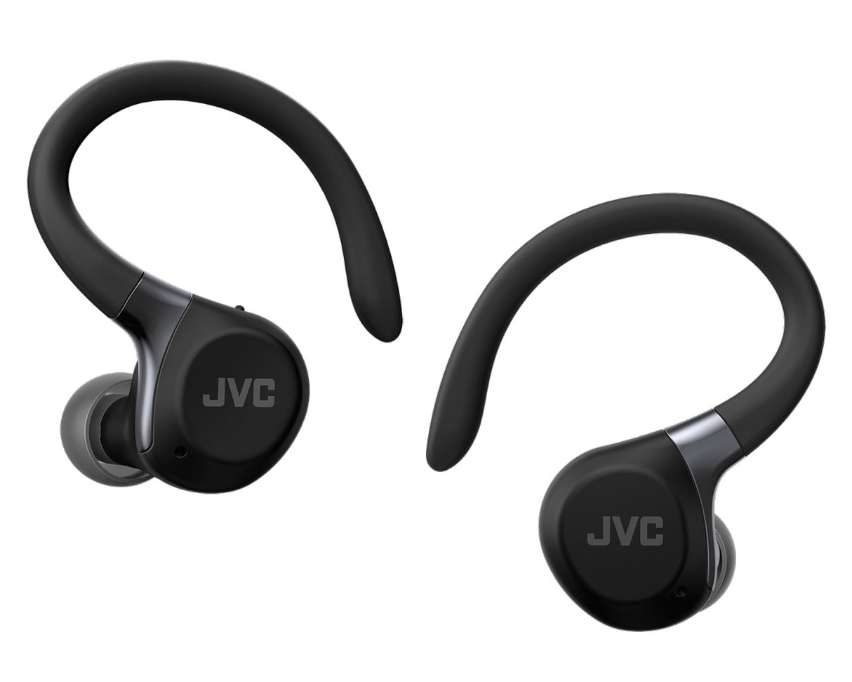 JVC, HA-EC75T-BU, juodos sp. dinaminės ausinės