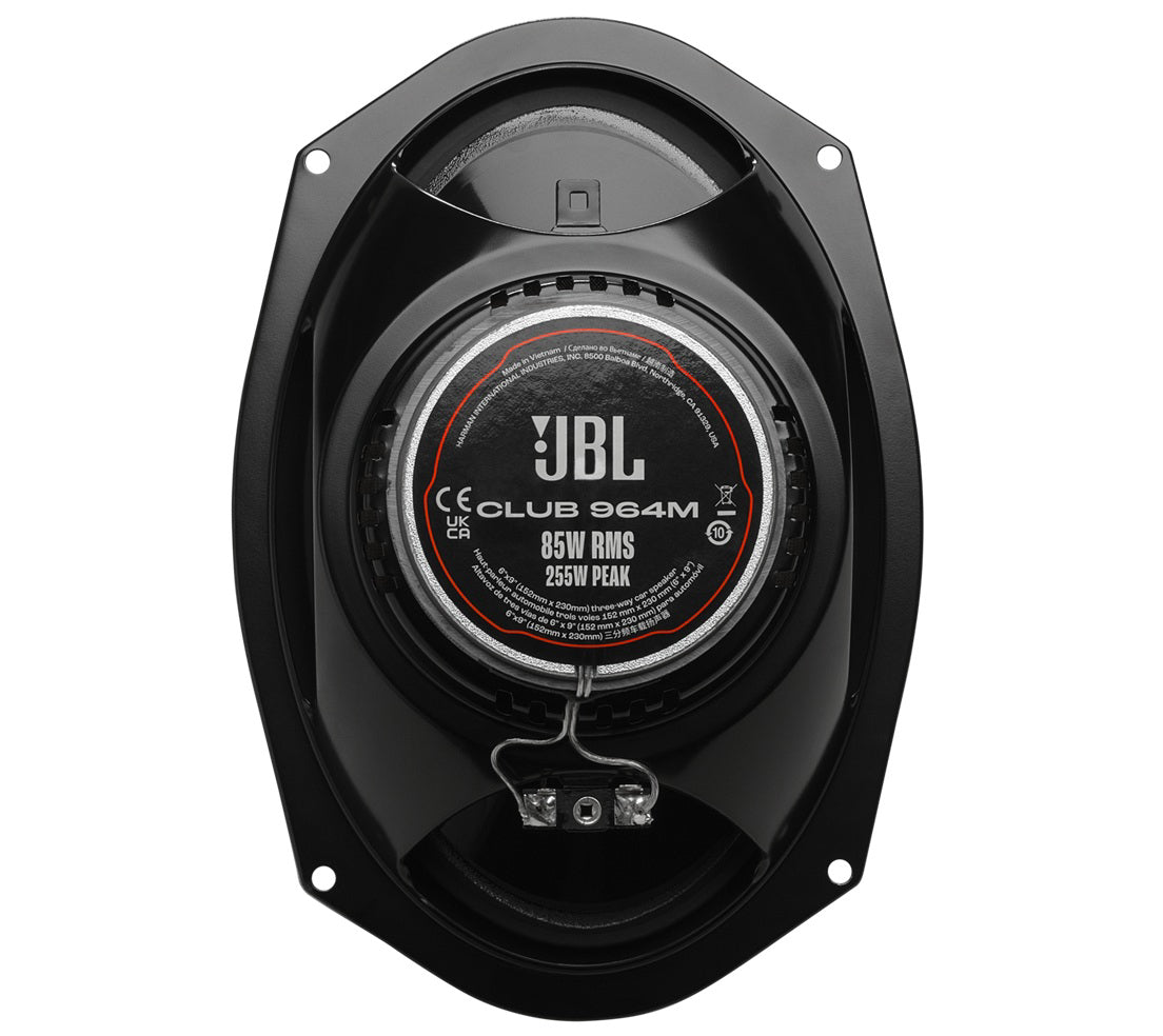 JBL, CLUB 964M, GEN3 15 x 23 cm/6 x 9" 2-juostų koaksialiniai gar