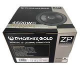Phoenix Gold, ZP12D4 žemų dažnių kolonėlė 4500W 2x4om