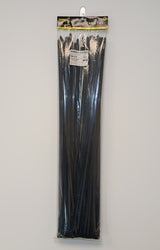 Bosma, kabelio dirželis  9x780mm juodas, 100vnt