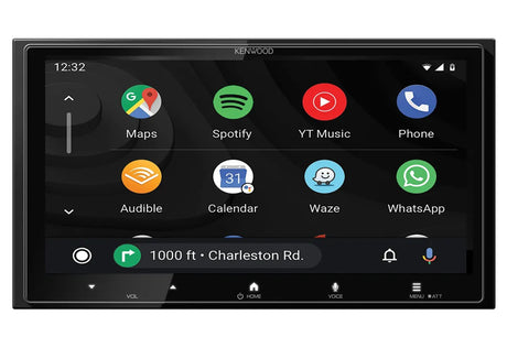 Kenwood, DMX-7525DABS 2-DIN WIFI  multimedija, Bluetooth, USB - Didelis ekranas su programėlių piktogramomis