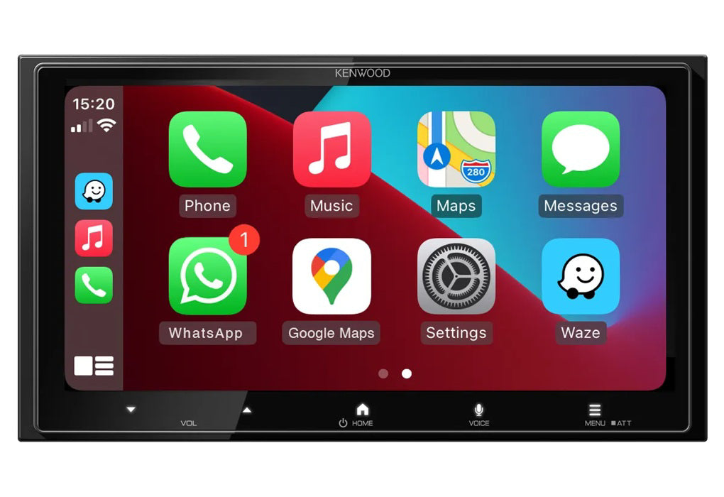 Kenwood, DMX-7525DABS 2-DIN WIFI multimedija, Bluetooth, USB