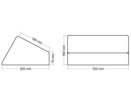 Korpusas žemu dažnių garsiakalbiui MDF12, 5l - Matmenys, matmenys, matmenys, matmenys, matmenys