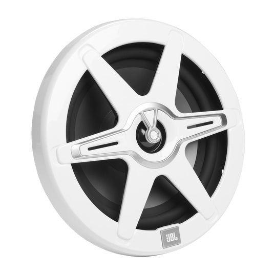 JBL, Marine CLUB 82, 2-juostų katerio koloneles, 20cm - Baltas garsiakalbis su sidabriniais elementais