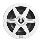JBL, Marine CLUB 82, 2-juostų katerio koloneles, 20cm - Baltas garsiakalbis su sidabrinėmis detalėmis