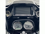 LAFHD01, rėmelis  2 DIN Harley-Davidson - Sony ekranas, du apvalūs prietaisai