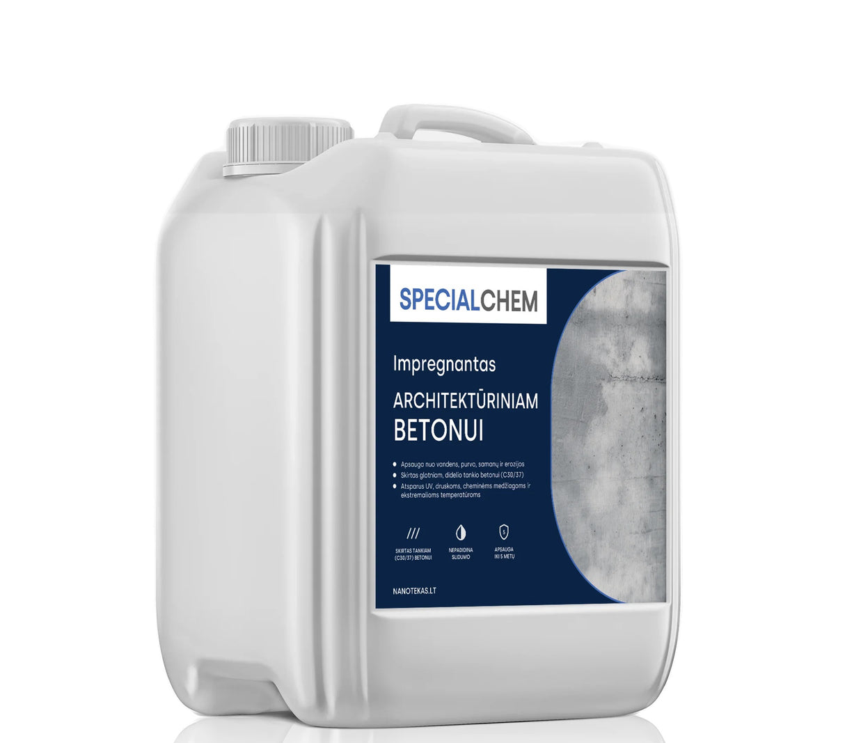 SpecialChem impregnantas neporėtam, architektūriniam (C25/C30/C35)