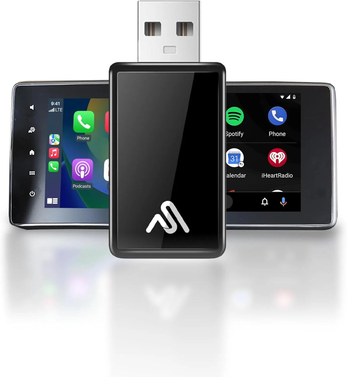 AutoSky Sapphire Edition WUA-8 – belaidis „CarPlay“ ir „Android Au