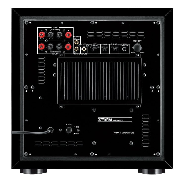 Yamaha NS-SW300PB2 subwoofer (piano juodas)