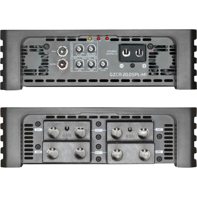 1 kanalo 1 - omo D klasės garso stiprintuvas Ground Zero GZCA 20.0SPL-M1, 20000W