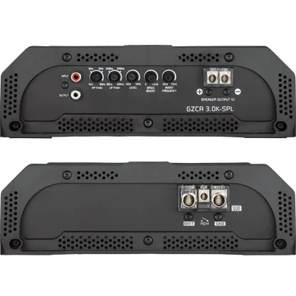 1 kanalo 1 - omo D klasės garso stiprintuvas Ground Zero GZCA 3.0K-SPL, 3400W