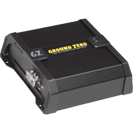 1 kanalo 1 - omo D klasės garso stiprintuvas Ground Zero GZCA 3.0K-SPL, 3400W