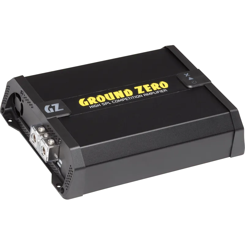 1 kanalo 1 - omo D klasės garso stiprintuvas Ground Zero GZCA 5.0K-SPL, 5600W