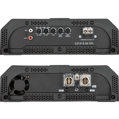 1 kanalo 1 - omo D klasės garso stiprintuvas Ground Zero GZCA 8.0K-SPL, 8960W