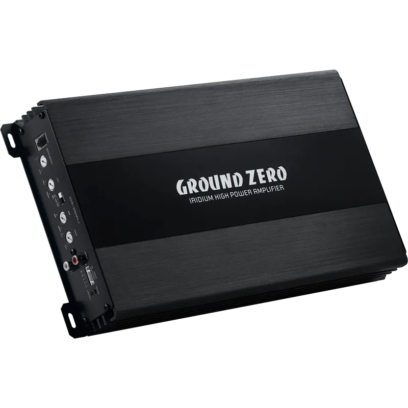 1 kanalo AB klasės garso stiprintuvas Ground Zero GZIA 1.600HPX-II, 700W