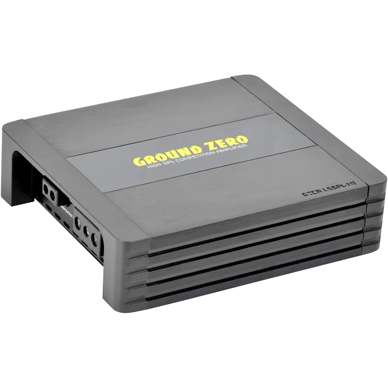 1 kanalo D klasės garso stiprintuvas Ground Zero GZCA 1.5SPL-M1, 1500W