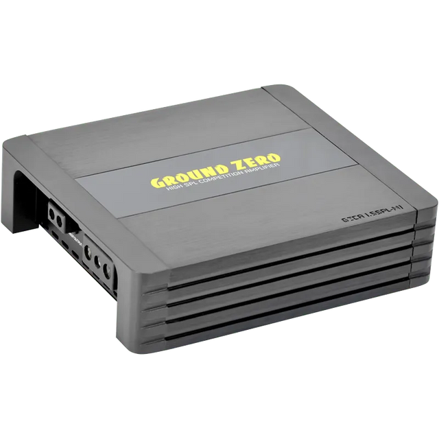 1 kanalo D klasės garso stiprintuvas Ground Zero GZCA 1.5SPL-M1, 1500W