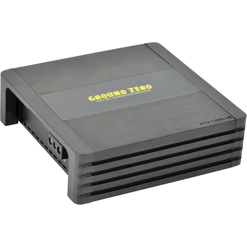 1 kanalo D klasės garso stiprintuvas Ground Zero GZCA 3.0SPL-M2, 3400W
