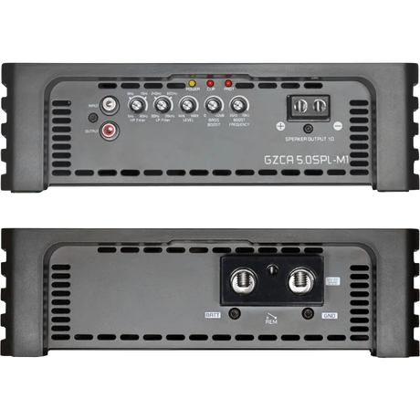 1 kanalo D klasės garso stiprintuvas Ground Zero GZCA 5.0SPL-M1, 5600W