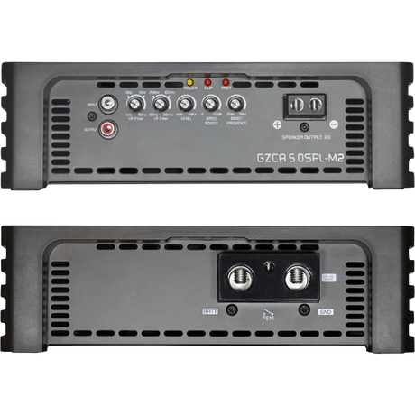 1 kanalo D klasės garso stiprintuvas Ground Zero GZCA 5.0SPL-M2, 5600W