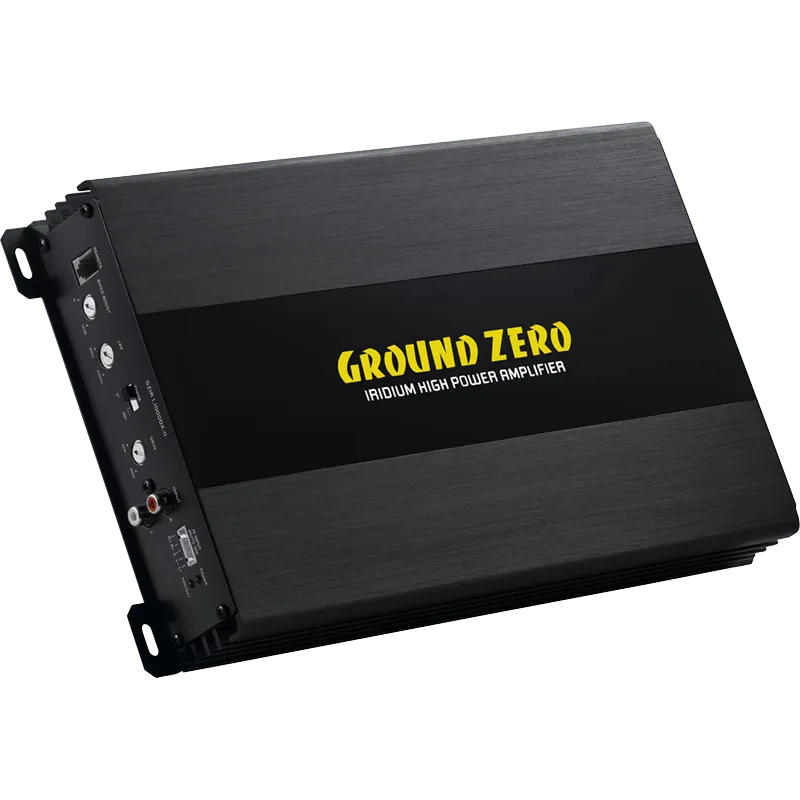 1 kanalo D klasės garso stiprintuvas Ground Zero GZIA 1.1000DX-II, 1200W