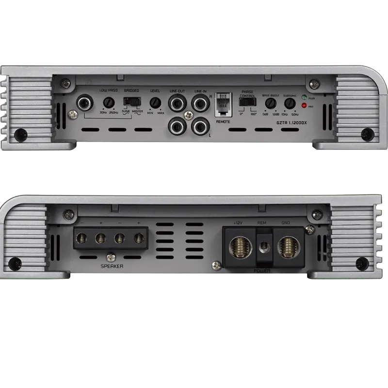 1 kanalo D klasės garso stiprintuvas Ground Zero GZTA 1.1200DX-II, 1300W