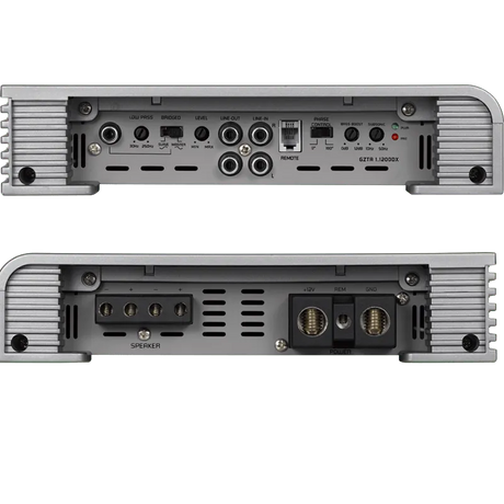 1 kanalo D klasės garso stiprintuvas Ground Zero GZTA 1.1200DX-II, 1300W
