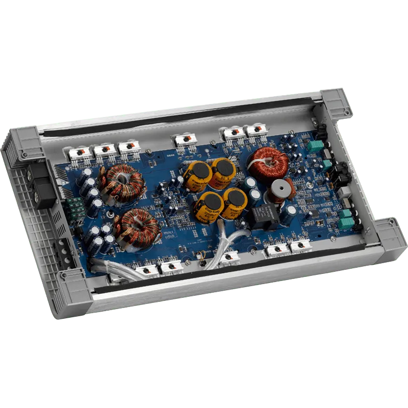 1 kanalo D klasės garso stiprintuvas Ground Zero GZTA 1.1200DX-II, 1300W