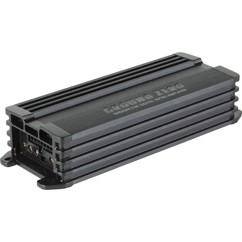 1 kanalo D klasės kompaktiškas garso stiprintuvas Ground Zero GZRA Micro One, 350W