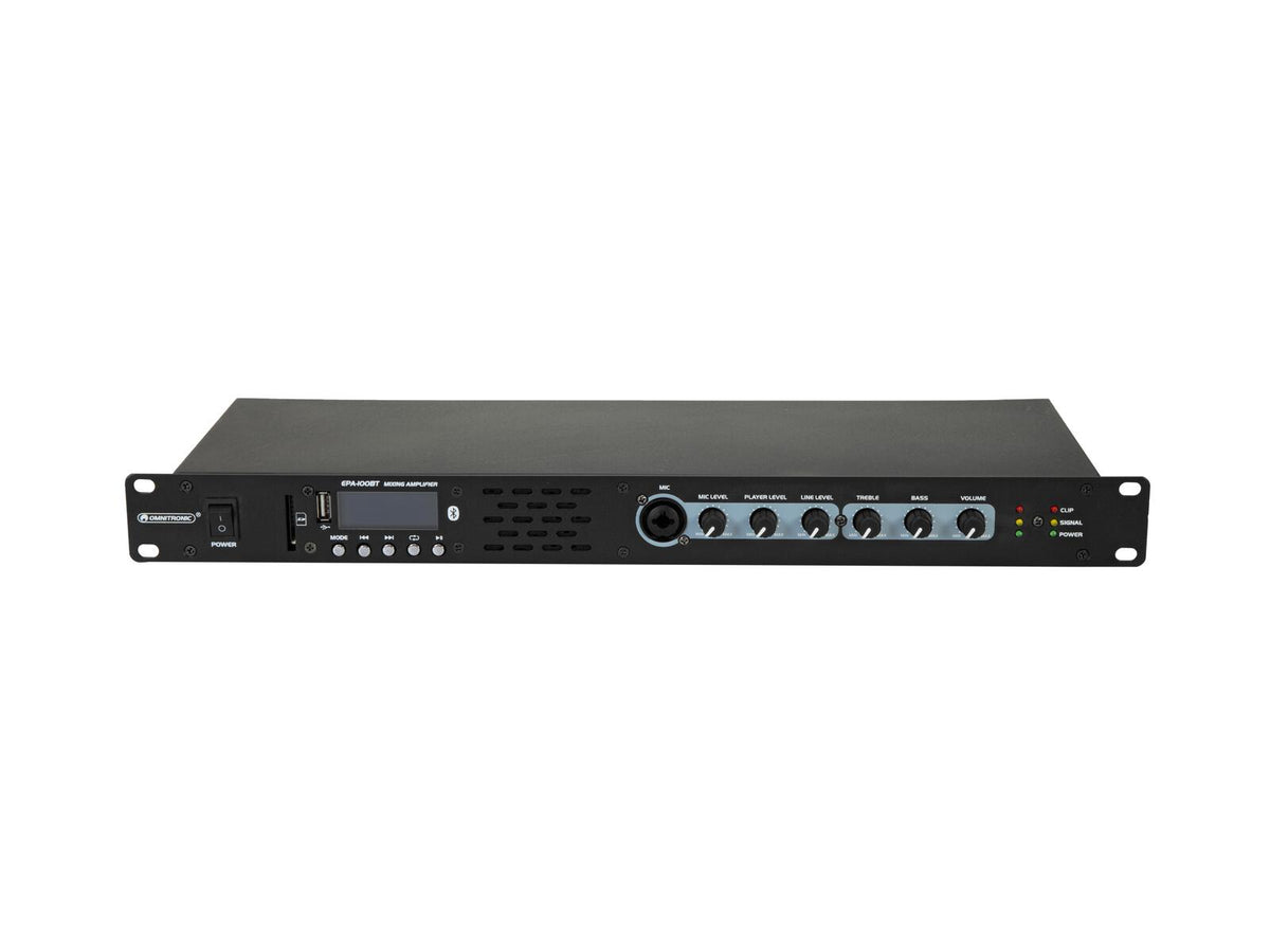 OMNITRONIC EPA-100BT Maišymo Stipriniklis