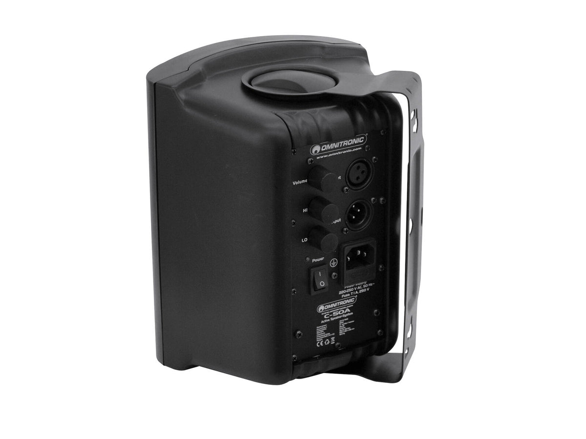 OMNITRONIC C-50A active black 2x