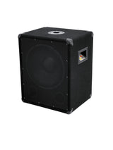 OMNITRONIC BX-1250 Subwoofer 600W - Juodas garsiakalbis su metaline apsauga
Rankena ir logotipas šone