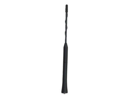 AIV Varaosa antenni - Juoda spiralinė automobilio antena iš arti