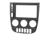 ACV 381190-96-1 facia plate 9″ NON-DIN Mercedes M-Class / ML-Class 1998 - 2005 - Dideli apskritimai, daug mažų angų apačioje