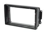 ACV 381190-91-1 facia plate 9″ NON-DIN Mercedes C-Class / G-Class / CLK / Vito 2000 - 2006 - Juodas rėmelis su laikikliais ir tvirtinimo detalėmis