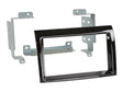 2-DIN montavimo panelė Fiat / Citroen / Peugeot (blizgus juodas)