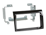 2-DIN montavimo panelė Fiat / Citroen / Peugeot (blizgus juodas)