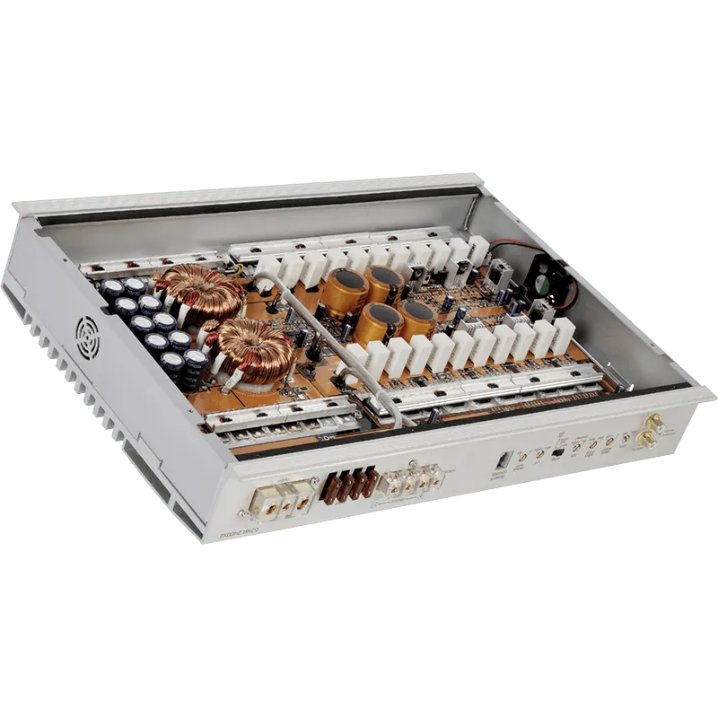 2 kanalų AB klasės garso stiprintuvas Ground Zero GZHA 2400XII, 1800W