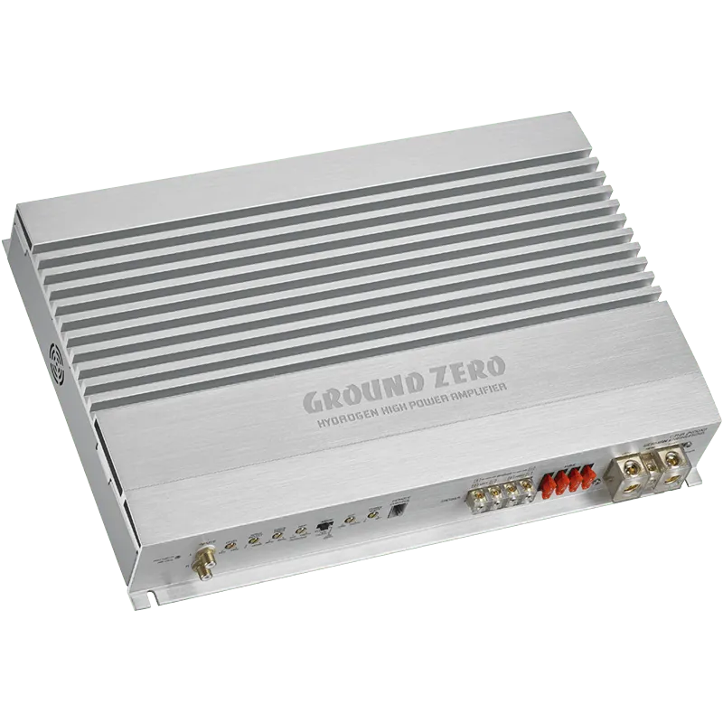 2 kanalų AB klasės garso stiprintuvas Ground Zero GZHA 2400XII, 1800W