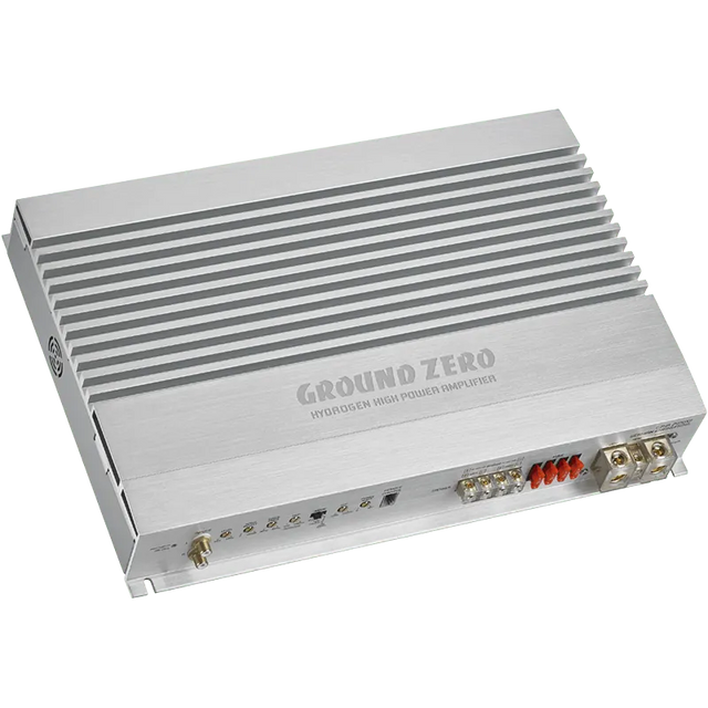 2 kanalų AB klasės garso stiprintuvas Ground Zero GZHA 2400XII, 1800W