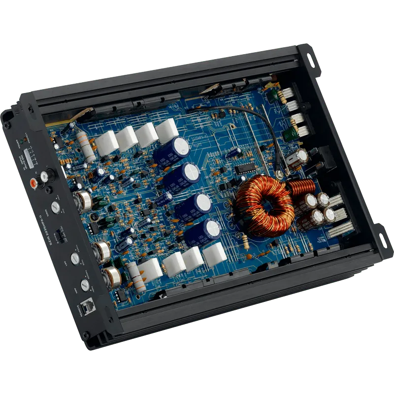 2 kanalų AB klasės garso stiprintuvas Ground Zero GZIA 2235HPX-II, 540W