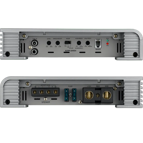 2 kanalų AB klasės garso stiprintuvas Ground Zero GZRA 2255X