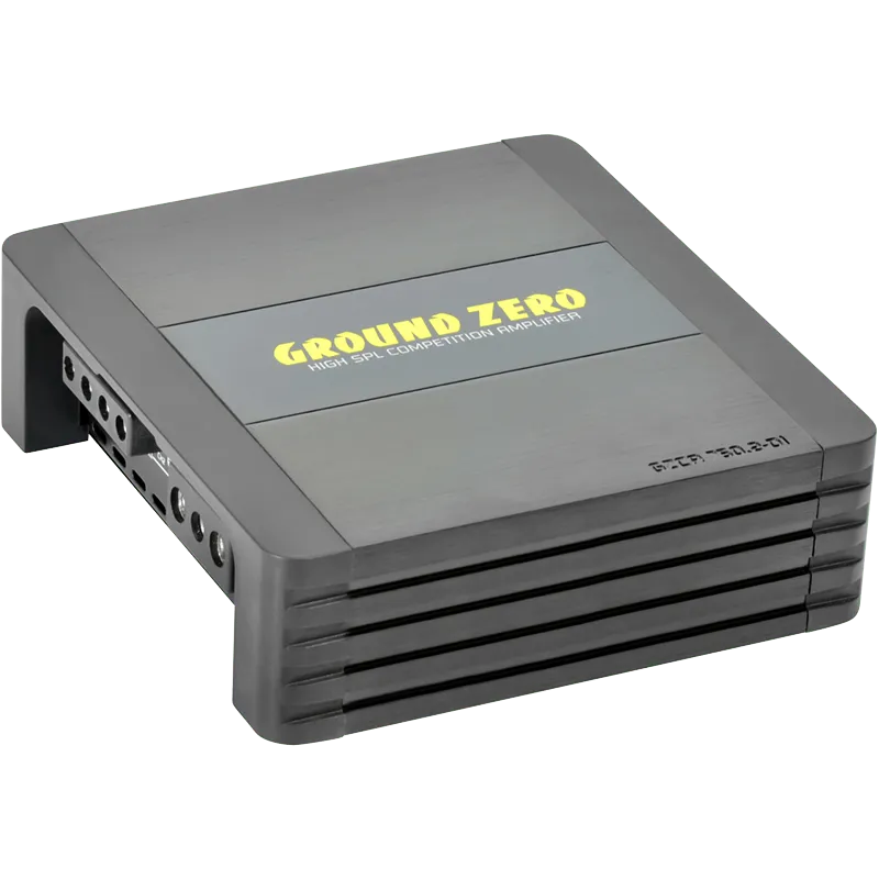 2 kanalų D klasės garso stiprintuvas Ground Zero GZCA 750.2-D1 SPL, 1500W