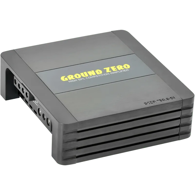 2 kanalų D klasės garso stiprintuvas Ground Zero GZCA 750.2-D1 SPL, 1500W