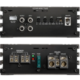 2 kanalų D klasės kompaktiškas garso stiprintuvas Ground Zero GZHA MINI TWO, 550W