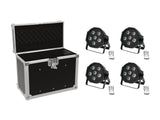 EUROLITE Komplektas 4x LED SLS-603 + Krepšys EC-SL4M dydis M