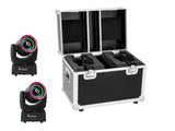 EUROLITE komplektas LED TMH-41 Hypno judantis taškas + dėklas