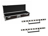 EUROLITE Komplektas 2x LED STP-10 Sunbar 3200K 10x5W Šviesos Juosta + Krepšys